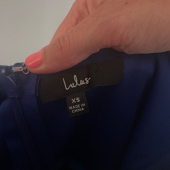 Lulu’s XS ROYAL BLUE BRIDESMAID/FORMAL DRESS - never worn - Picture 3 of 7